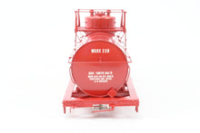 Load image into Gallery viewer, O Brass PSC - Precision Scale Co. Various Roads ACF 8,000 Gallon Insulated Tank Car Factory Painted Red WSRX - Mobilgas No. 238