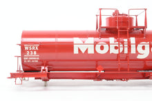 Load image into Gallery viewer, O Brass PSC - Precision Scale Co. Various Roads ACF 8,000 Gallon Insulated Tank Car Factory Painted Red WSRX - Mobilgas No. 238