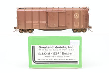 Load image into Gallery viewer, HO Brass OMI - Overland Models, Inc. B&O - Baltimore & Ohio M-53A Wagon Top Boxcar C/P Weathered