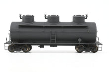 Load image into Gallery viewer, HO Brass S. Soho & Co. Various Roads 1920 Three Dome Tank Car Factory Painted Black