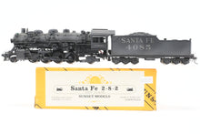 Load image into Gallery viewer, HO Brass Sunset Models ATSF - Santa Fe 4000 Class 2-8-2 Mikado Custom Painted and Weathered No. 4085