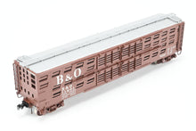 Load image into Gallery viewer, HO Brass OMI - Overland Models, Inc. B&O - Baltimore & Ohio Livestock Car Custom Painted No. 11401