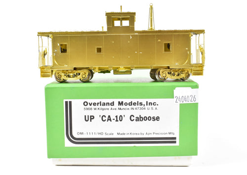 HO Brass OMI - Overland Models, Inc. UP - Union Pacific CA-10 Caboose