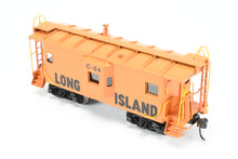 Load image into Gallery viewer, HO Brass NJ Custom Brass LIRR - Long Island Railroad N22B BW Caboose Custom Painted No. C-64 REBOXX