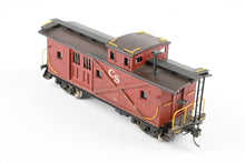 Load image into Gallery viewer, HO Brass Pacific Fast Mail V&T - Virginia & Truckee Outside Braced Caboose CP Private Road REPLACEMENT BOX
