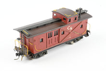 Load image into Gallery viewer, HO Brass Pacific Fast Mail V&T - Virginia & Truckee Outside Braced Caboose CP Private Road REPLACEMENT BOX