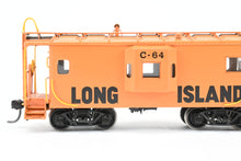 Load image into Gallery viewer, HO Brass NJ Custom Brass LIRR - Long Island Railroad N22B BW Caboose Custom Painted No. C-64 REBOXX