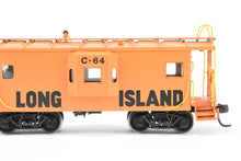 Load image into Gallery viewer, HO Brass NJ Custom Brass LIRR - Long Island Railroad N22B BW Caboose Custom Painted No. C-64 REBOXX