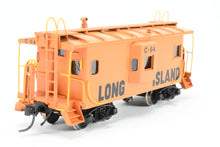 Load image into Gallery viewer, HO Brass NJ Custom Brass LIRR - Long Island Railroad N22B BW Caboose Custom Painted No. C-64 REBOXX