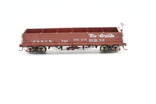 Load image into Gallery viewer, HOn3 Grandt Line D&RGW - Denver & Rio Grande Western Drop Bottom Gondola Custom Built & Painted Flying Rio Grande No. 786