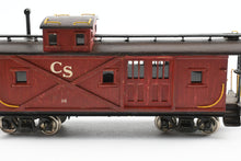 Load image into Gallery viewer, HO Brass Pacific Fast Mail V&T - Virginia & Truckee Outside Braced Caboose CP Private Road REPLACEMENT BOX