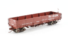 Load image into Gallery viewer, HOn3 Grandt Line D&RGW - Denver & Rio Grande Western Drop Bottom Gondola Custom Built & Painted Flying Rio Grande No. 786