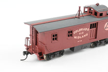 Load image into Gallery viewer, HO Brass MEW - Model Engineering Works CM - Colorado Midland Way Car Caboose CP No. 410 REBOXX