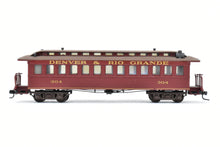 Load image into Gallery viewer, HOn3 Brass NWSL - NorthWest Short line OR&W - Ohio River & Western Coach CP D&RGW - Denver & Rio Grande Western #304