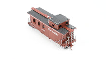 Load image into Gallery viewer, HOn3 MRGS - Model Railroad General Store D&RGW - Denver & Rio Grande Western Long Caboose Custom Built & Painted Flying Rio Grande No. 0505