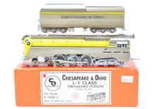 Load image into Gallery viewer, HO Brass PSC - Precision Scale Co. C&O - Chesapeake & Ohio Class L-1 Streamlined 4-6-4 Hudson Painted Yellow Not Numbered