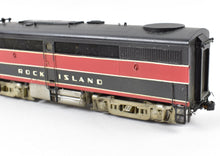 Load image into Gallery viewer, HO Brass Key Imports CRI&P - Rock Island ALCO FA-1/FB-1 Set Ph-II CP and Weathered No. 145