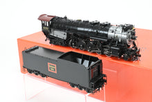 Load image into Gallery viewer, O Brass PSC – Precision Scale Co. CB&Q – Burlington Route 2-10-4 M-4a Elesco FWH Factory Painted No. 6310