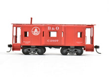 Load image into Gallery viewer, HO Brass Trains Inc. B&O - Baltimore and Ohio I-5B Bay Window Caboose Custom Painted NO BOX