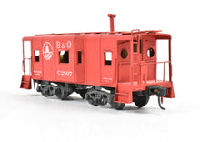 Load image into Gallery viewer, HO Brass Trains Inc. B&O - Baltimore and Ohio I-5B Bay Window Caboose Custom Painted NO BOX