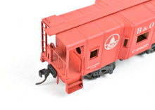 Load image into Gallery viewer, HO Brass Trains Inc. B&O - Baltimore and Ohio I-5B Bay Window Caboose Custom Painted NO BOX