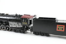 Load image into Gallery viewer, O Brass PSC – Precision Scale Co. CB&Q – Burlington Route 2-10-4 M-4a Elesco FWH Factory Painted No. 6310