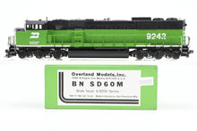 Load image into Gallery viewer, HO Brass OMI - Overland Models, Inc. BN - Burlington Northern EMD SD60M Wide Nose 9200 Series CP No. 9242