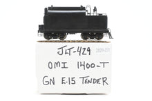 Load image into Gallery viewer, HO Brass CON OMI - Overland Models Inc. GN - Great Northern 4-6-0 E-15 TENDER ONLY NO BOX Custom Painted