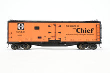Load image into Gallery viewer, O Brass Pecos River Brass ATSF - Santa Fe SFRD Rr-33 Class Steel Refrigerator Car FP No. 4521