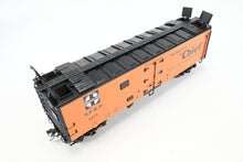 Load image into Gallery viewer, O Brass Pecos River Brass ATSF - Santa Fe SFRD Rr-33 Class Steel Refrigerator Car FP No. 4521