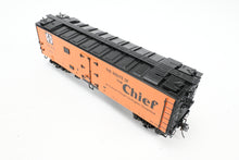 Load image into Gallery viewer, O Brass Pecos River Brass ATSF - Santa Fe SFRD Rr-33 Class Steel Refrigerator Car FP No. 4521
