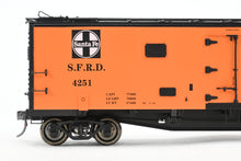 Load image into Gallery viewer, O Brass Pecos River Brass ATSF - Santa Fe SFRD Rr-33 Class Steel Refrigerator Car FP No. 4521