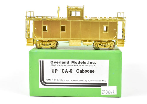 HO Brass OMI - Overland Models, Inc. UP - Union Pacific CA-6 Caboose