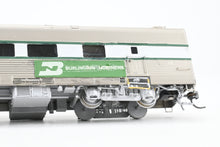 Load image into Gallery viewer, HO Brass Shoreham Shops CB&Q - Burlington Route Business Car “Burlington” CP BN - Burlington Northern “Mississippi River”