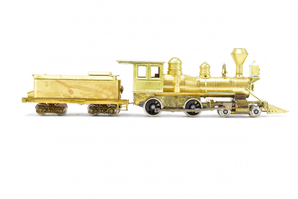 HOn3 4-4-0 Circa 1880 hon3 brass narrow gauge rare 4-4-0 japan steamer runs locomotive