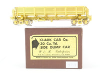 Load image into Gallery viewer, HO Brass W&R Enterprises Various Roads Clark Car Co. 30 Cu. Yd. Side Dump Car