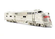 Load image into Gallery viewer, HO Brass Oriental Limited CB&Q - Burlington Route EMD E5A 2000 HP Phase 1 CB&Q "Silver Carrier"