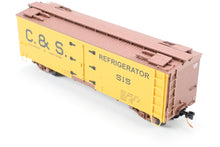 Load image into Gallery viewer, HOn3 Micro-Trains C&S - Colorado & Southern 30’ Composite Underframe Refrigerator Car FP No. 515