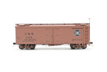 Load image into Gallery viewer, HOn3 Micro-Trains C&S - Colorado & Southern 30’ Composite Underframe Refrigerator Car FP No. 1119