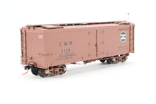 Load image into Gallery viewer, HOn3 Micro-Trains C&S - Colorado & Southern 30’ Composite Underframe Refrigerator Car FP No. 1119