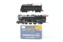 Load image into Gallery viewer, HO Brass PFM - United PRR - Pennsylvania Railroad K4 4-6-2 Pacific Custom Painted Black and Weathered No.5439