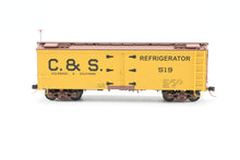 Load image into Gallery viewer, HOn3 Micro-Trains C&S - Colorado & Southern 30’ Composite Underframe Refrigerator Car FP No. 519
