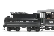 Load image into Gallery viewer, On3 Brass CON Sunset Models C&S - Colorado & Southern or RGS - Rio Grande Southern #74 2-8-0 Pro-Painted + Detailed by Kelly Morris Mineral Belt