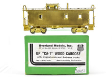 Load image into Gallery viewer, HO Brass OMI - Overland Models, Inc. UP - Union Pacific CA-1 Wood Caboose Original Ends and Andrews Trucks