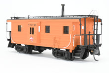Load image into Gallery viewer, HO Brass OMI - Overland Models, Inc. MILW - Milwaukee Road Bay Window Caboose With Small Intermediate Ribs Custom Painted