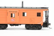 Load image into Gallery viewer, HO Brass OMI - Overland Models, Inc. MILW - Milwaukee Road Bay Window Caboose With Small Intermediate Ribs Custom Painted