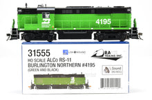 Load image into Gallery viewer, HO NEW Rapido Trains, Inc. BN - Burlington Northern ALCO RS-11 FP Green/Black #4192 W/ ESU DCC & Sound