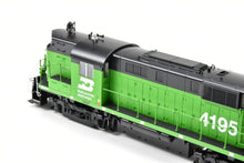 Load image into Gallery viewer, HO NEW Rapido Trains, Inc. BN - Burlington Northern ALCO RS-11 FP Green/Black #4195 W/ ESU DCC & Sound