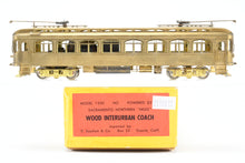 Load image into Gallery viewer, HO Brass Suydam SN - Sacramento Northern Niles Wood Interurban Coach