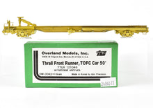 Load image into Gallery viewer, HO Brass OMI - Overland Models, Inc. Thrall Front Runner 50' TOFC Car, TTUX No. 121046 With National Unitruck